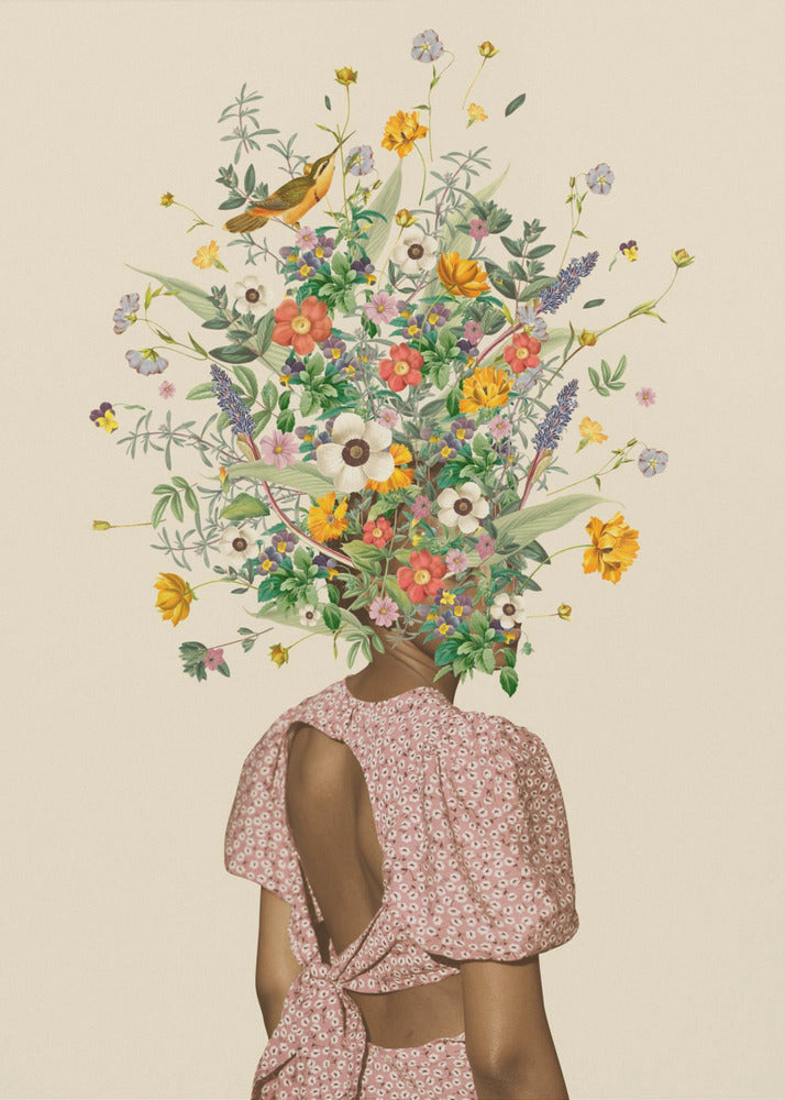 Vildblomsbukett | Canvas