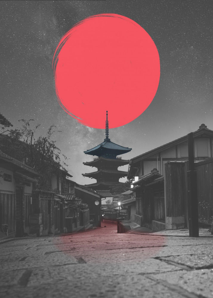 Lonely Temple | Canvas