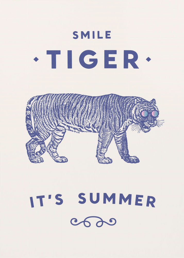 Sourire du Tigre | Tableaux sur Toile