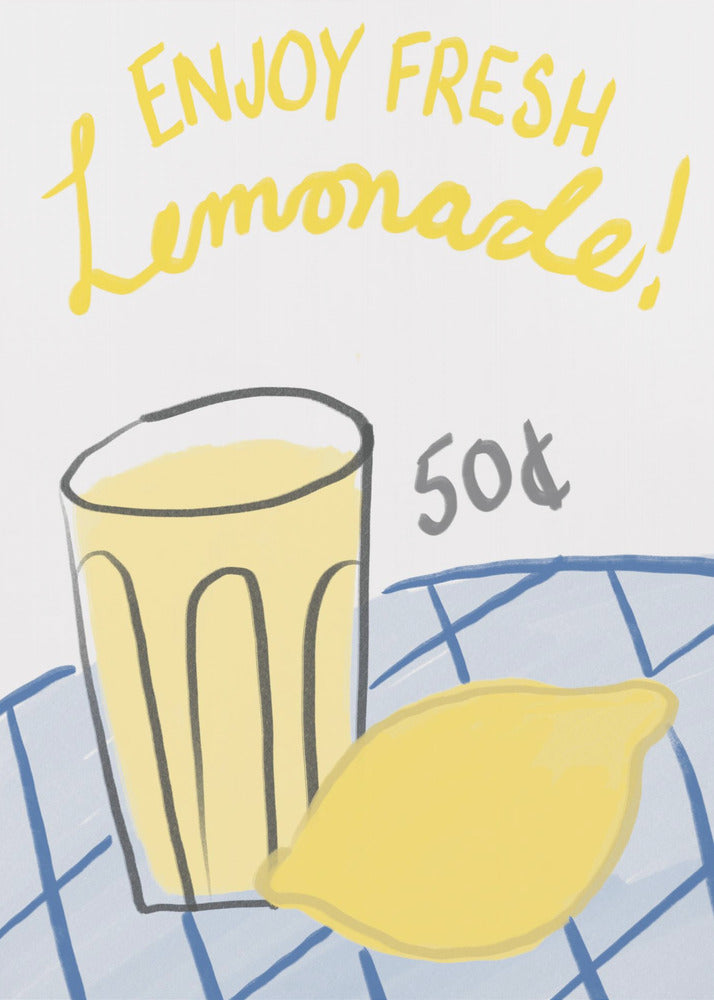 Oferta de sorbo refrescante | Posters - Impresiones de Arte