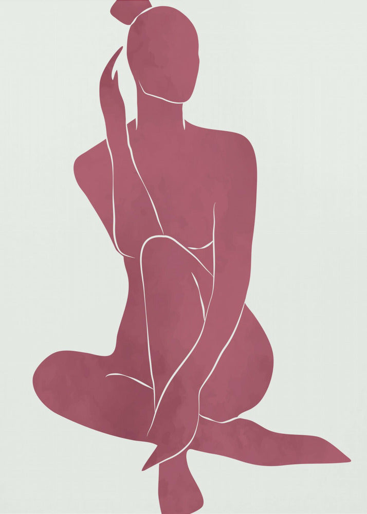 Henri Matisse Minimalistisk kvinna #3 | Canvas