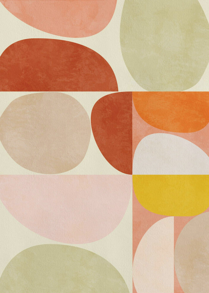 Pastellgeometri | Poster