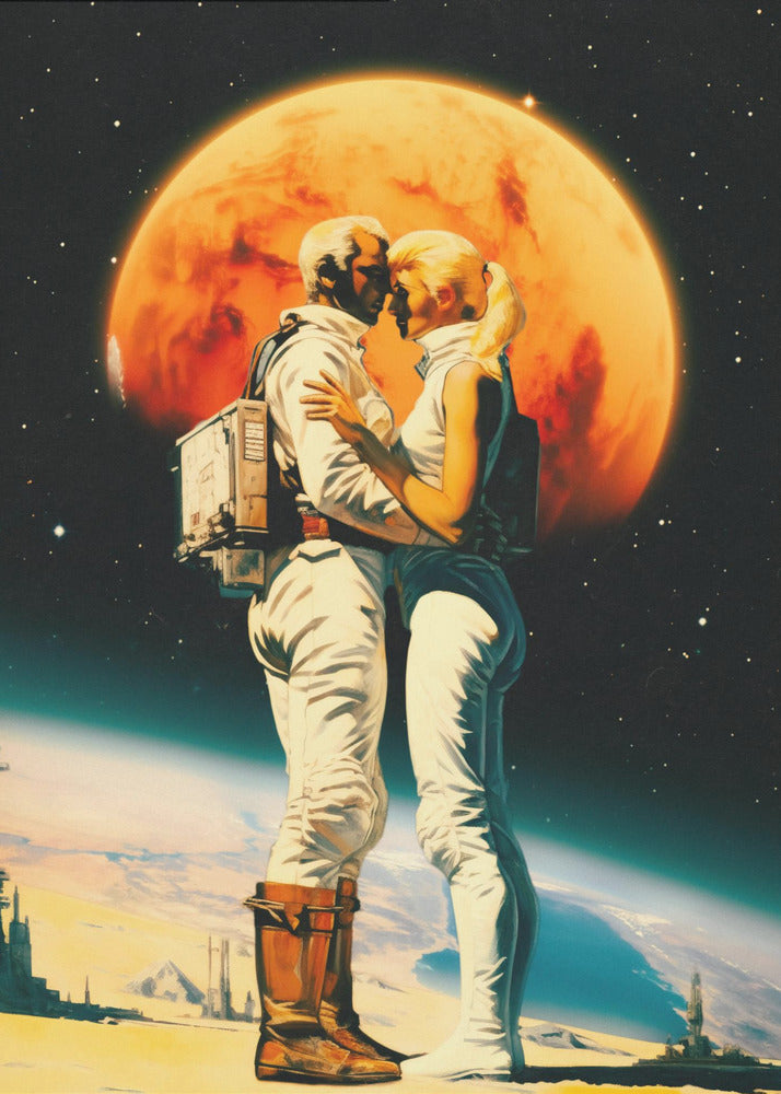 Amor intergaláctico | Posters - Impresiones de Arte