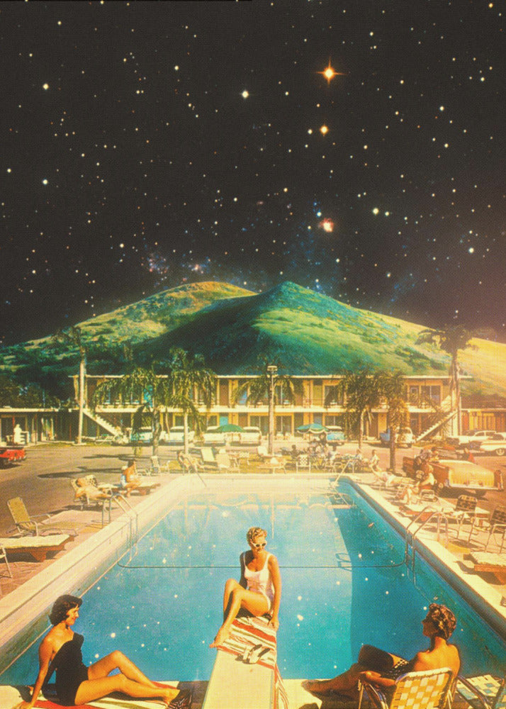 Piscina espacial | Posters - Impresiones de Arte