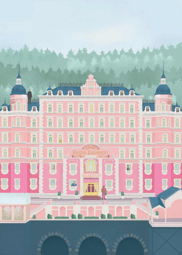 Il Grand Budapest Hotel | Stampe su Tela