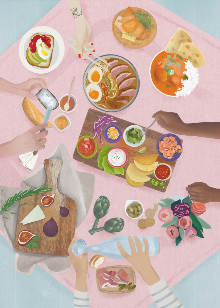 Brunch | Lærredsbilleder