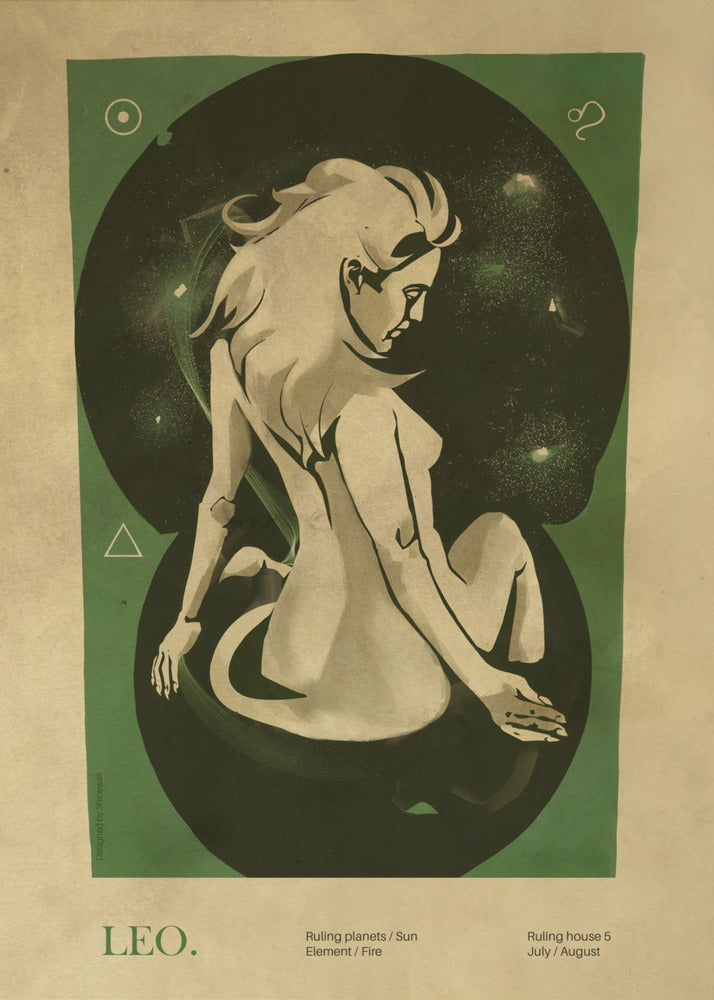 Lejontryck | Poster