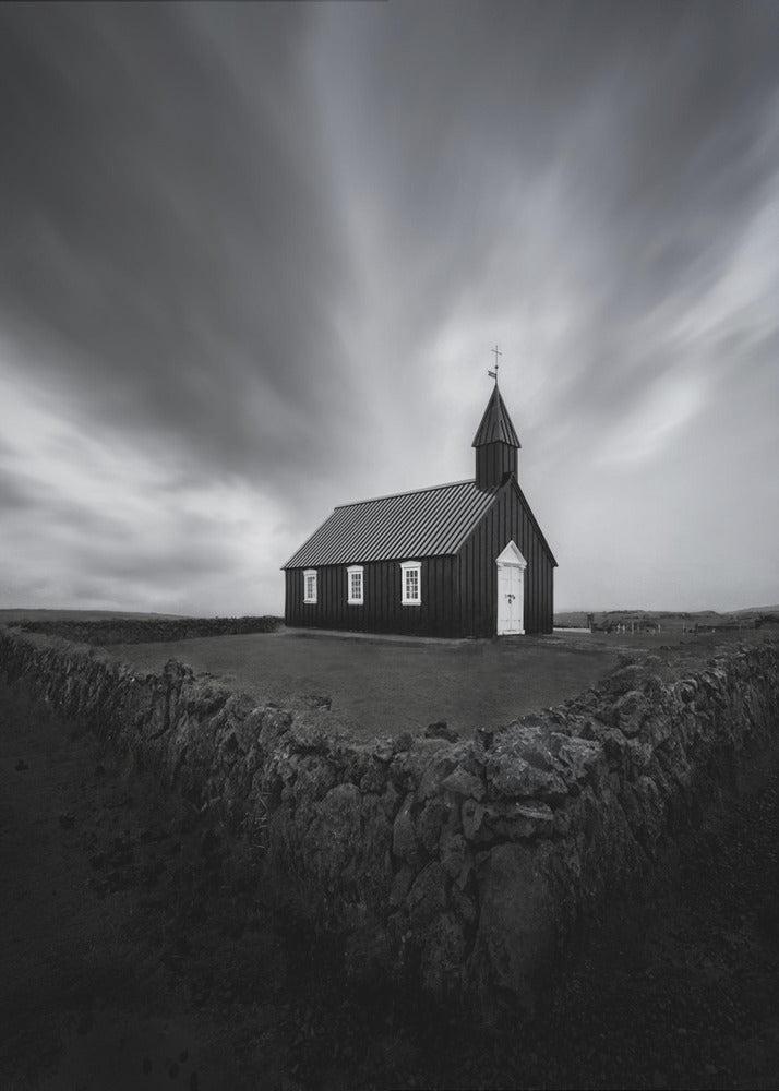 Black Church | Canvas
