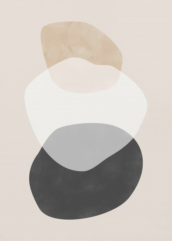 Beige Boho Shapes | Canvas