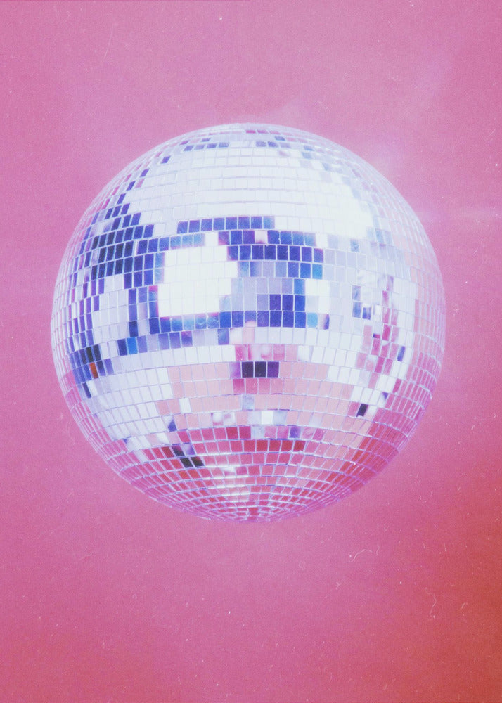 Pink Disco Ball | Canvas