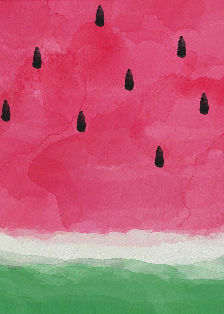 Watermelon Abstract A0 | Poster