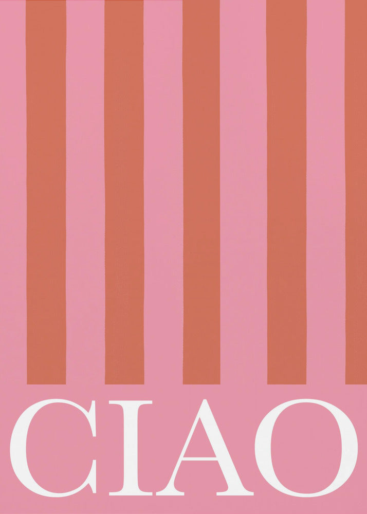 Ciao Stripes | Canvas