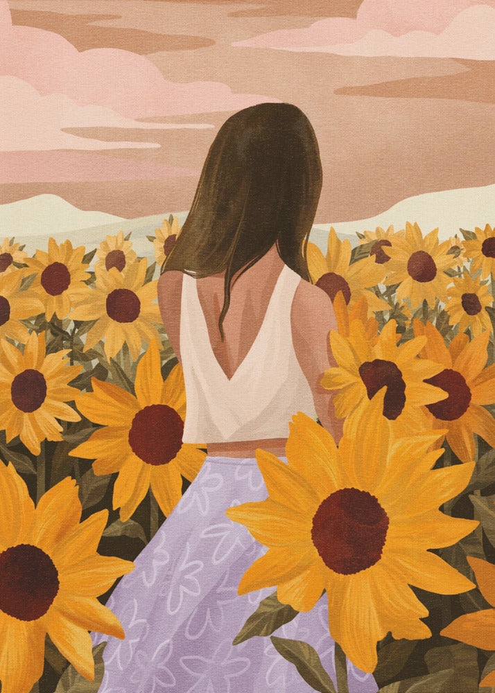 Soirées Tournesols | Tableaux sur Toile