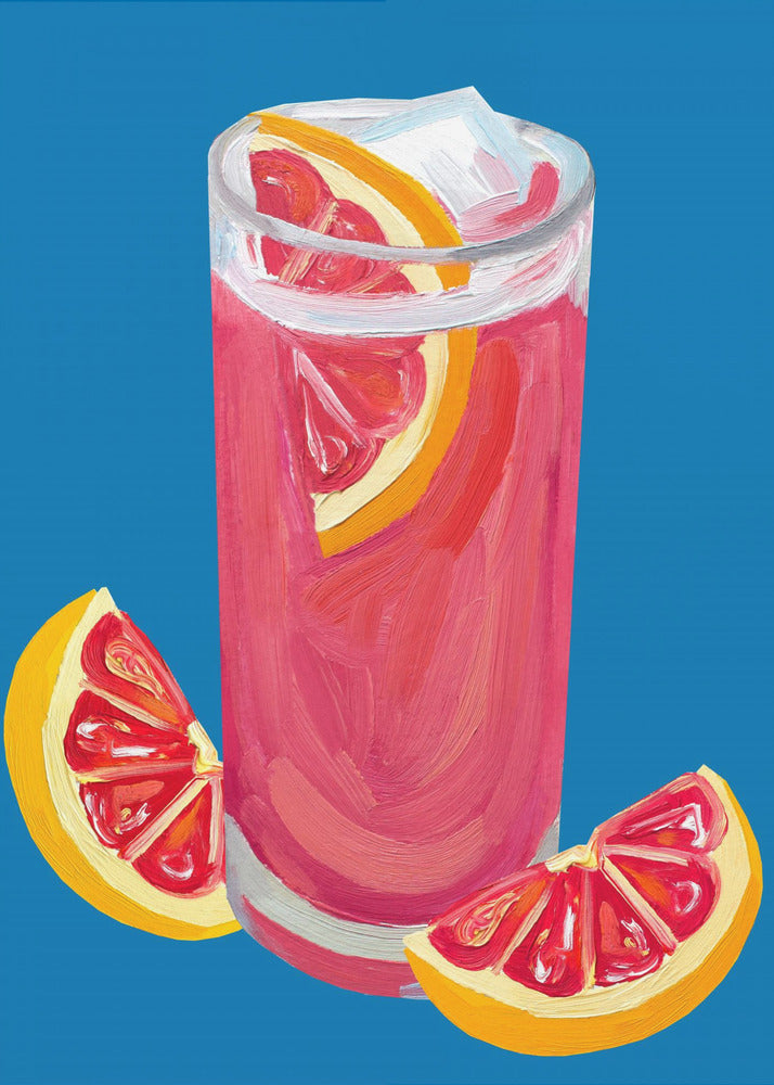 Grapefrukt Palomo Blue | Poster