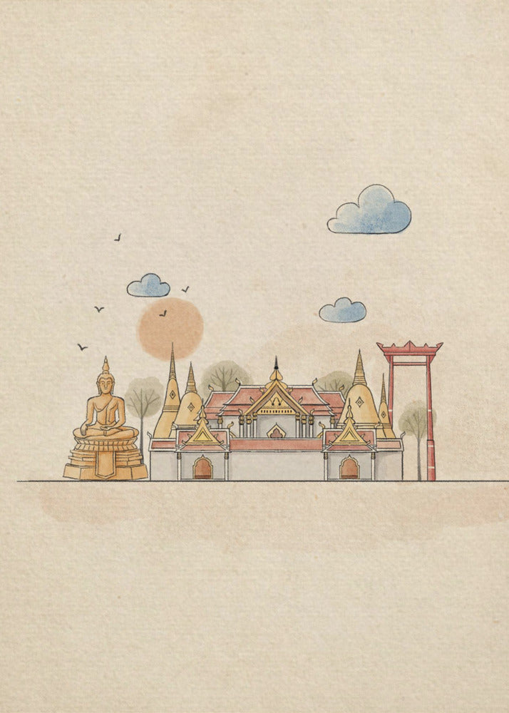 Fantastiska Bangkok | Canvastavla