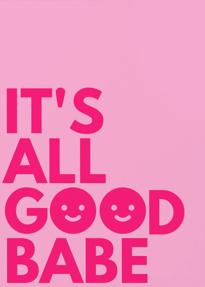 Pink Cheer Vibes | Poster