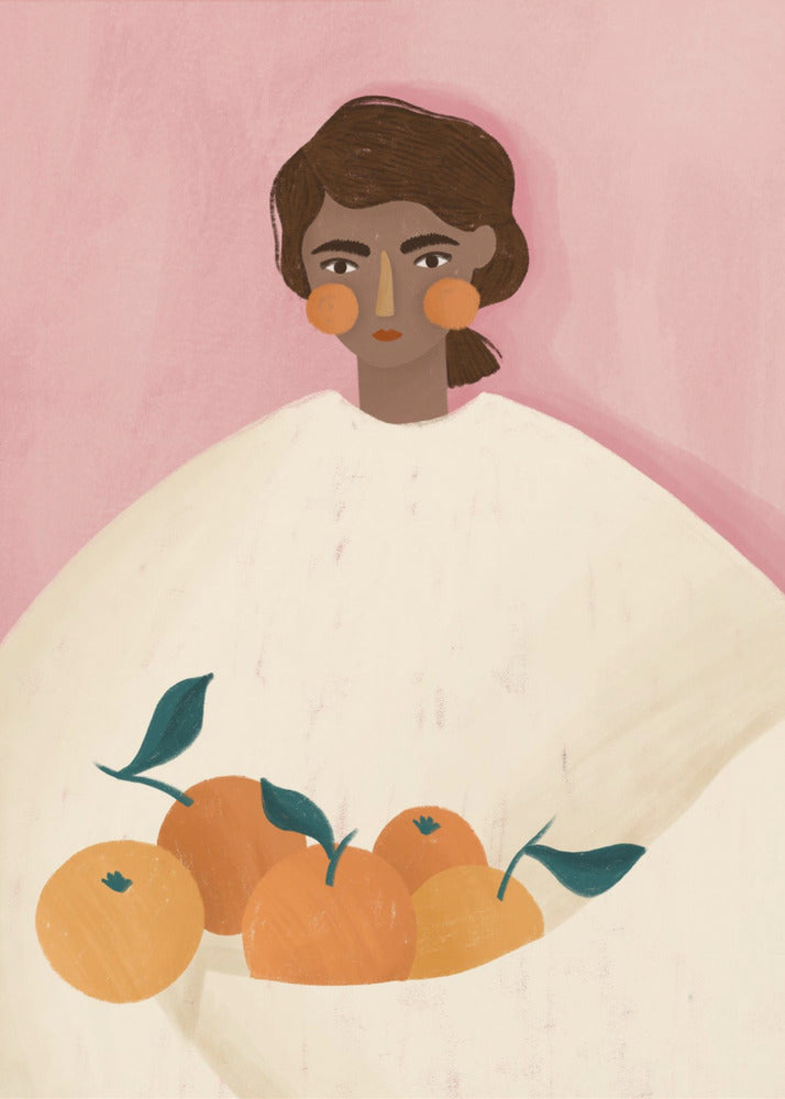The Woman With the Oranges | Canvas