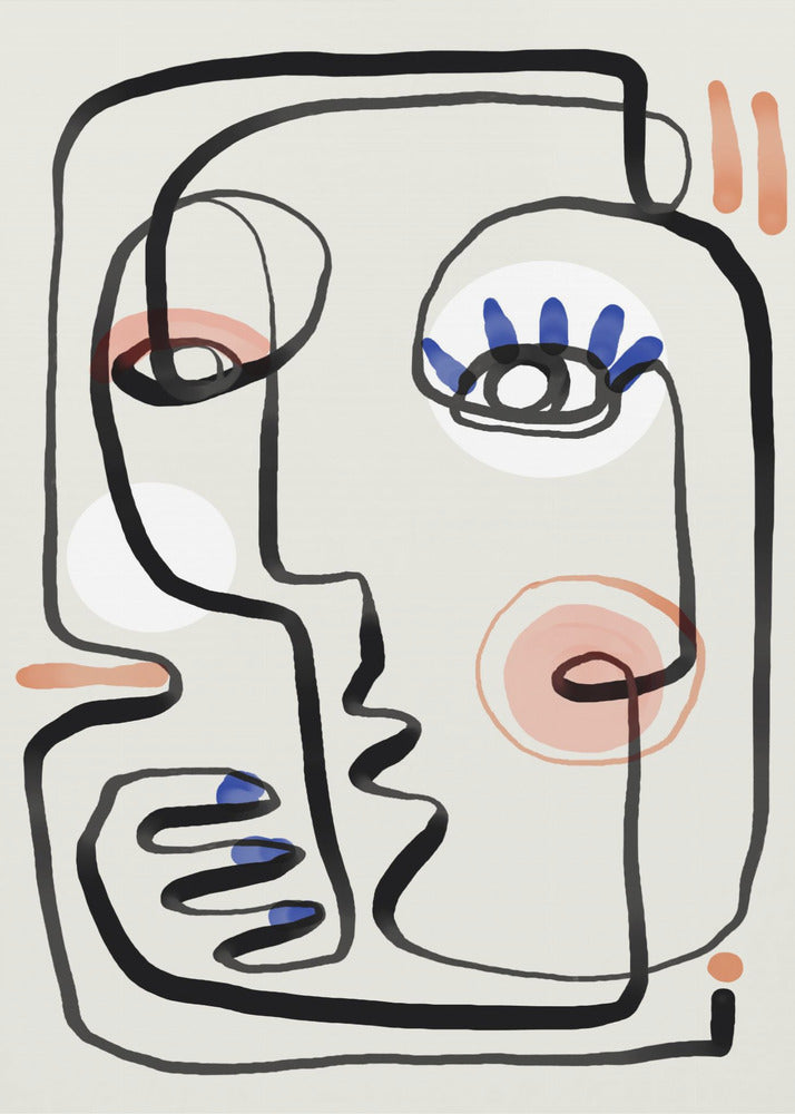 Kvinna med nagellack | Poster