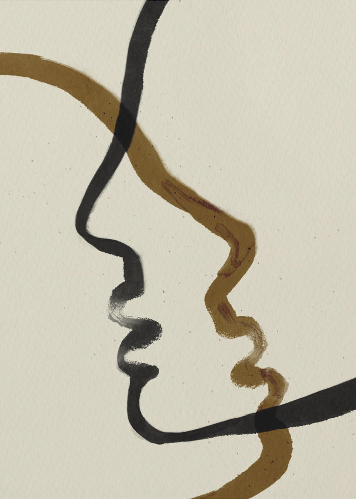 Verflochtene Profile | Poster
