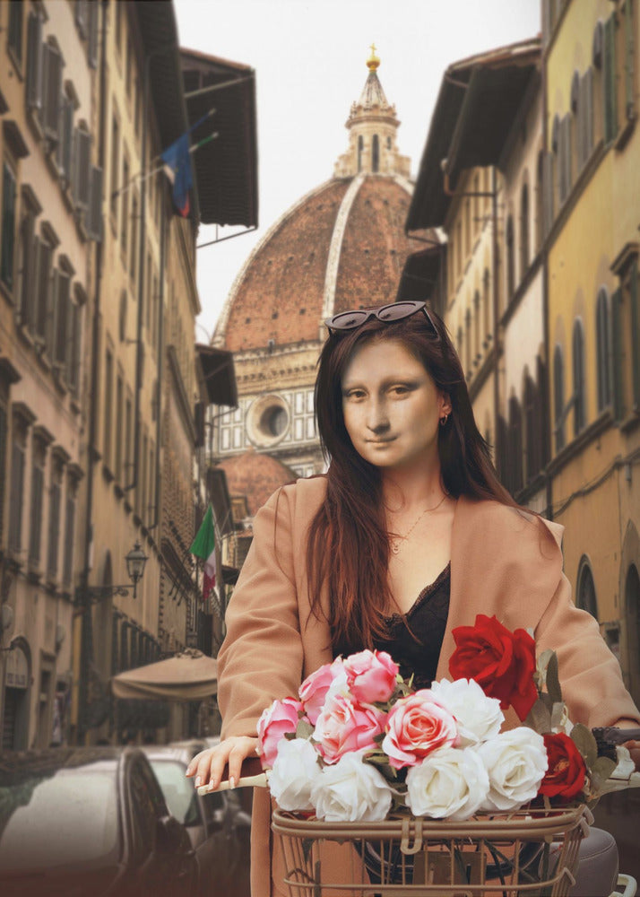 Mona sur Florence | Posters - Affiche Artistique