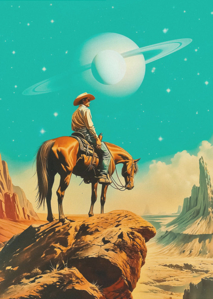 A Western Astronaut | Canvas