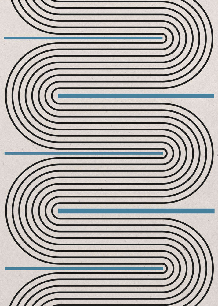 Moderne Samtidsbalance nr. 4 | Plakater - Kunsttryk