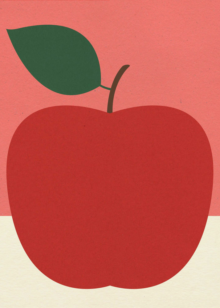 Rött äpple | Poster
