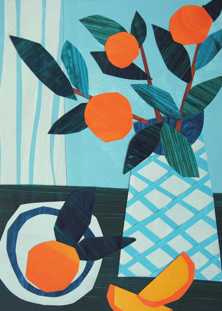 Citrusmorgonstilleben | Poster
