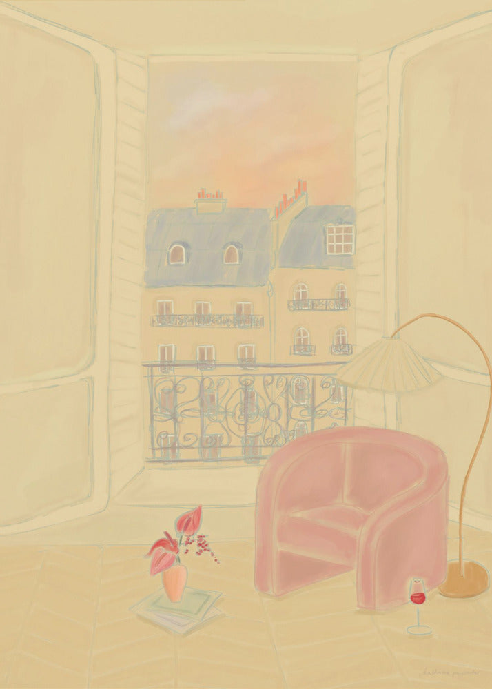 Mysig lägenhet i Paris | Poster