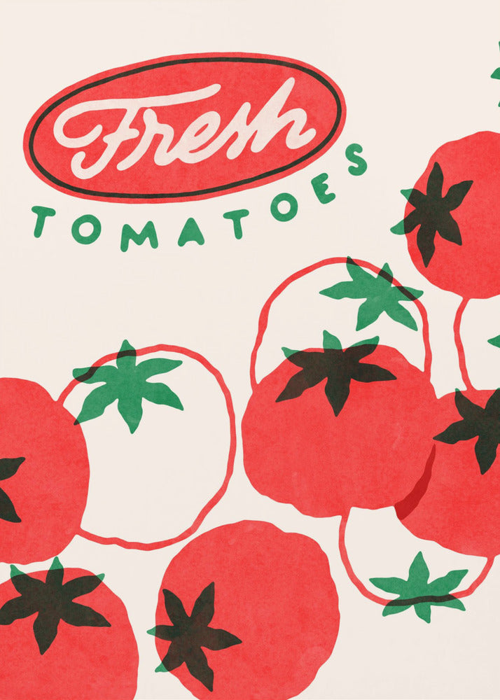 Färska tomater | Poster