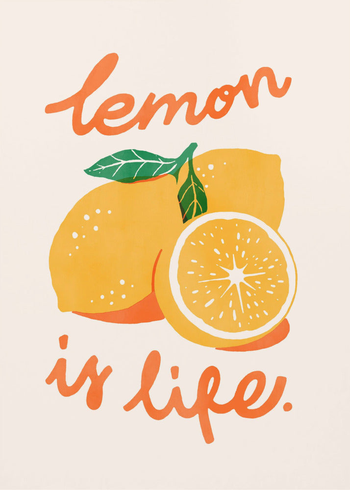 Citron är livet | Poster