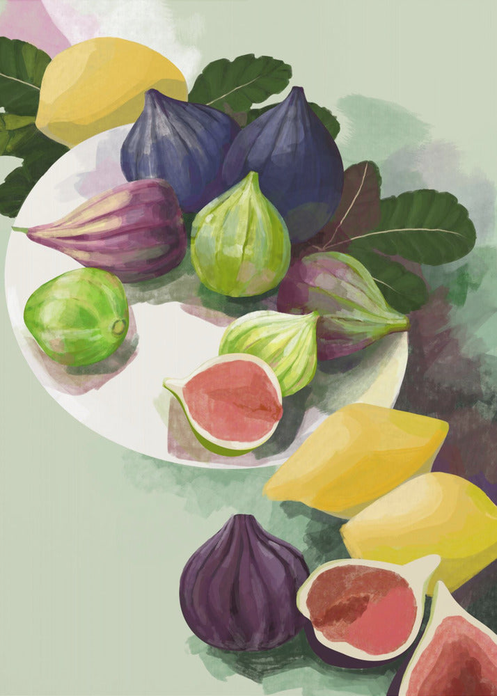 Fikon och citroner | Poster