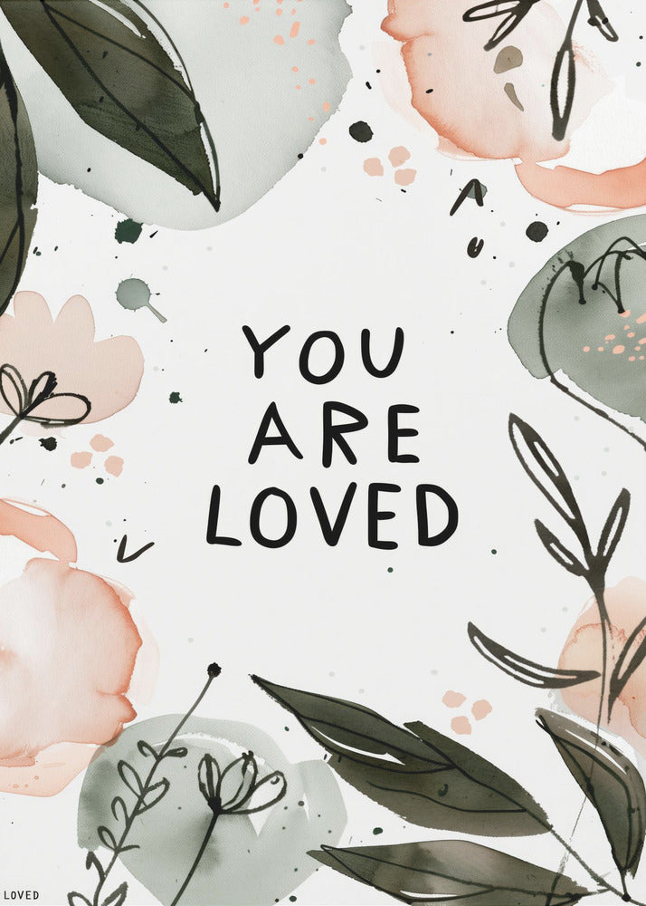 You are loved | Poster