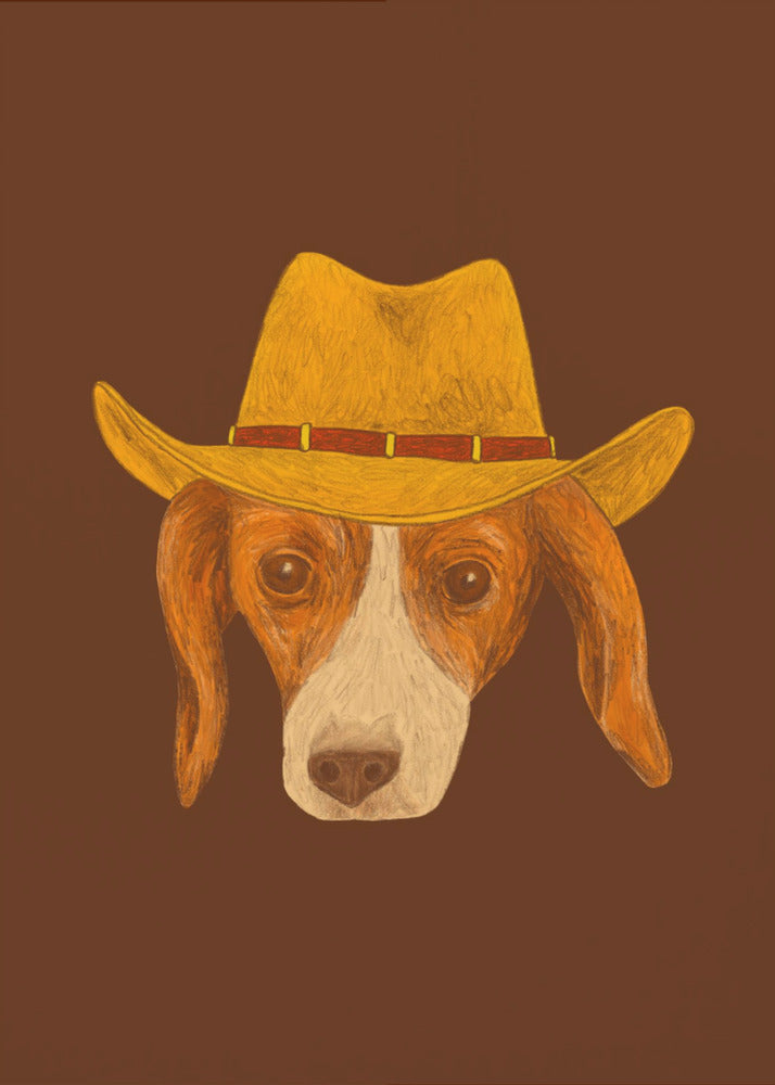 Nala Den sötaste cowgirlvalpen | Canvas
