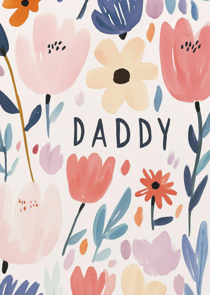 Papa | Poster - Kunstdruck
