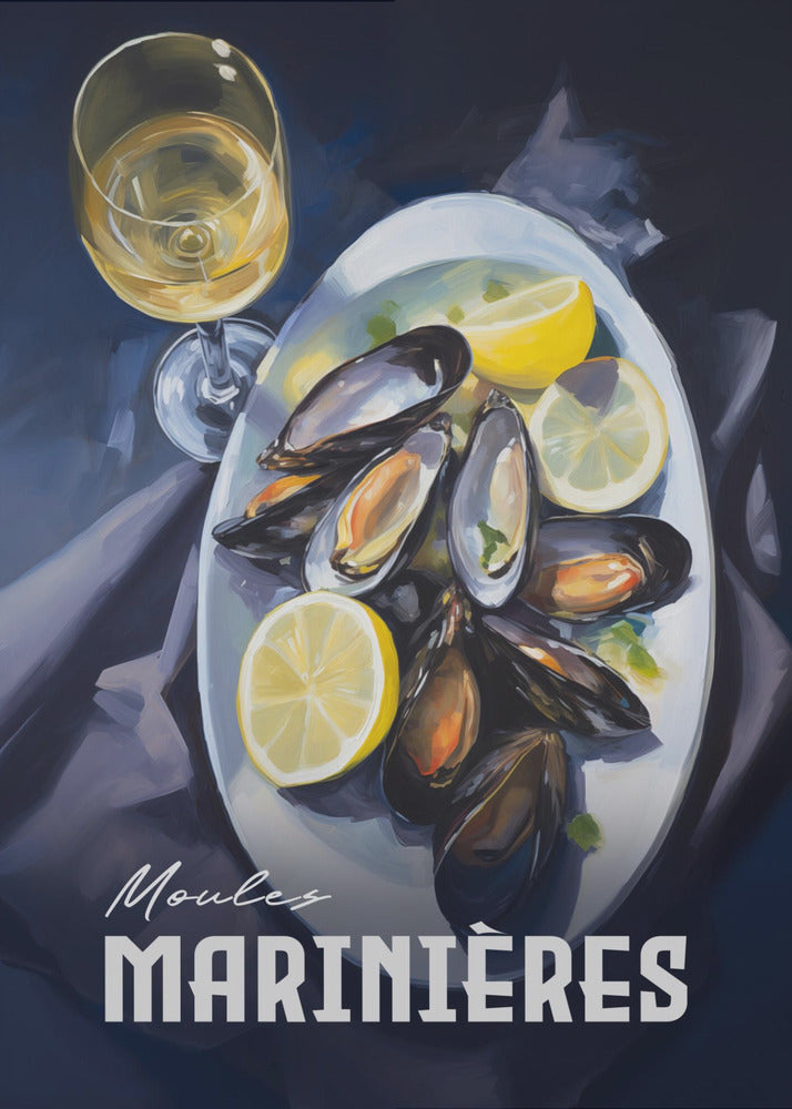 Moules Marinières | Poster