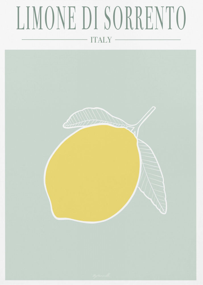 Limone di Sorrento | Poster