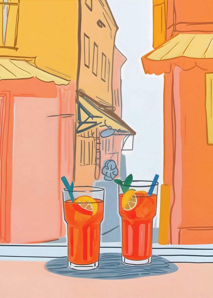 Två Aperoler, tack! | Poster