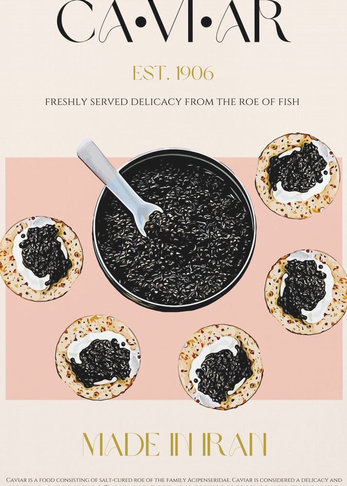Lyx på blini | Poster