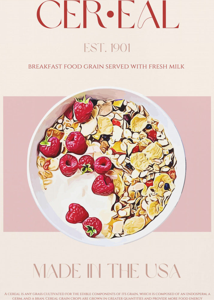 Bärfrukostlycka | Poster
