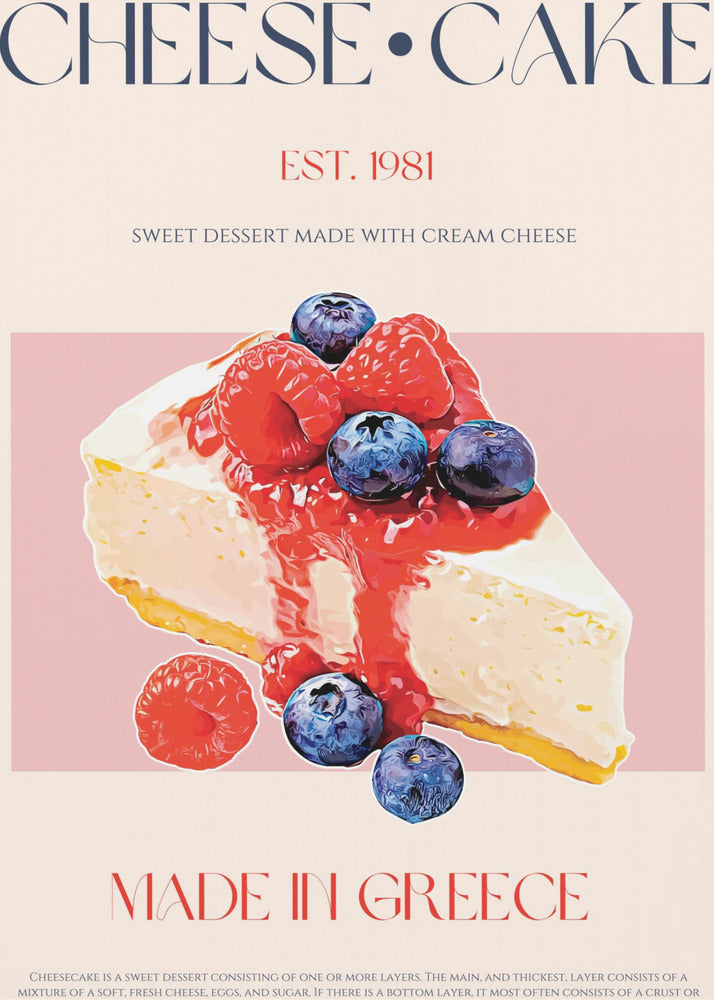 Grekisk dessertlycka | Poster
