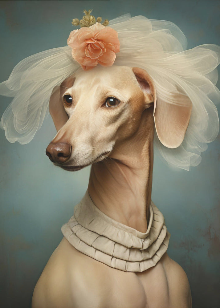 Human Dog 0001 2024 December Poster Dog Woman 5.jpg | Canvas