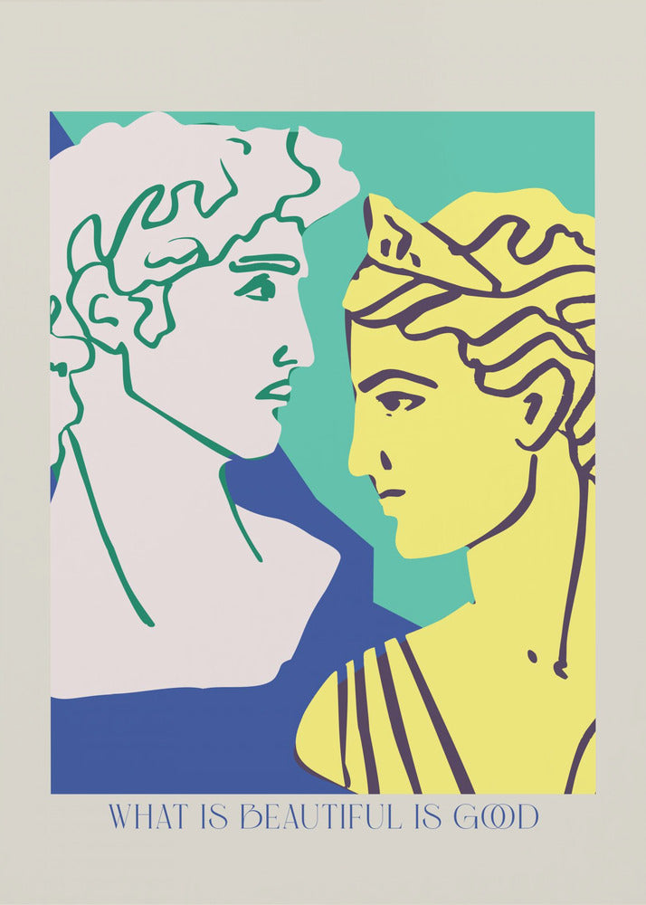 Grekisk elegans | Poster
