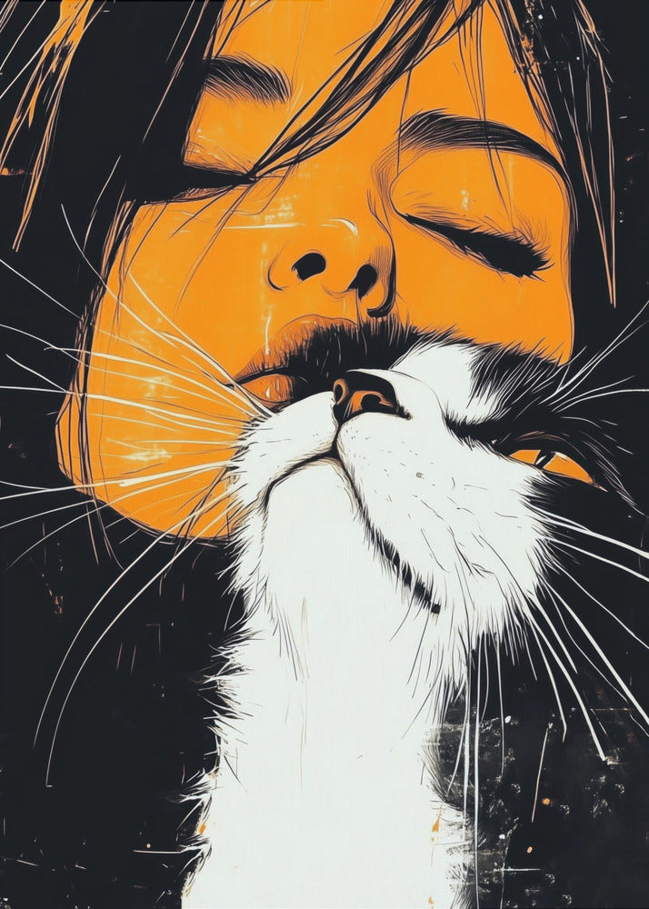 Älskar dig kattunge | Poster