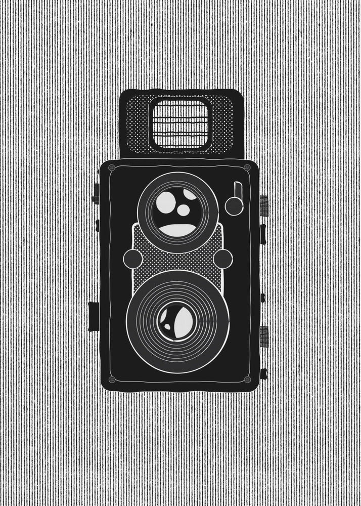 Retrokamera | Canvastavla