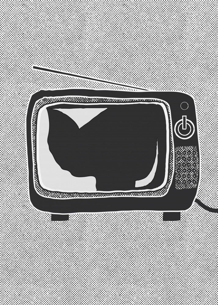 Vintage-TV | Canvastavla