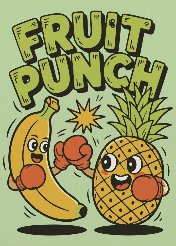 Fruktpunch Rosa | Canvas