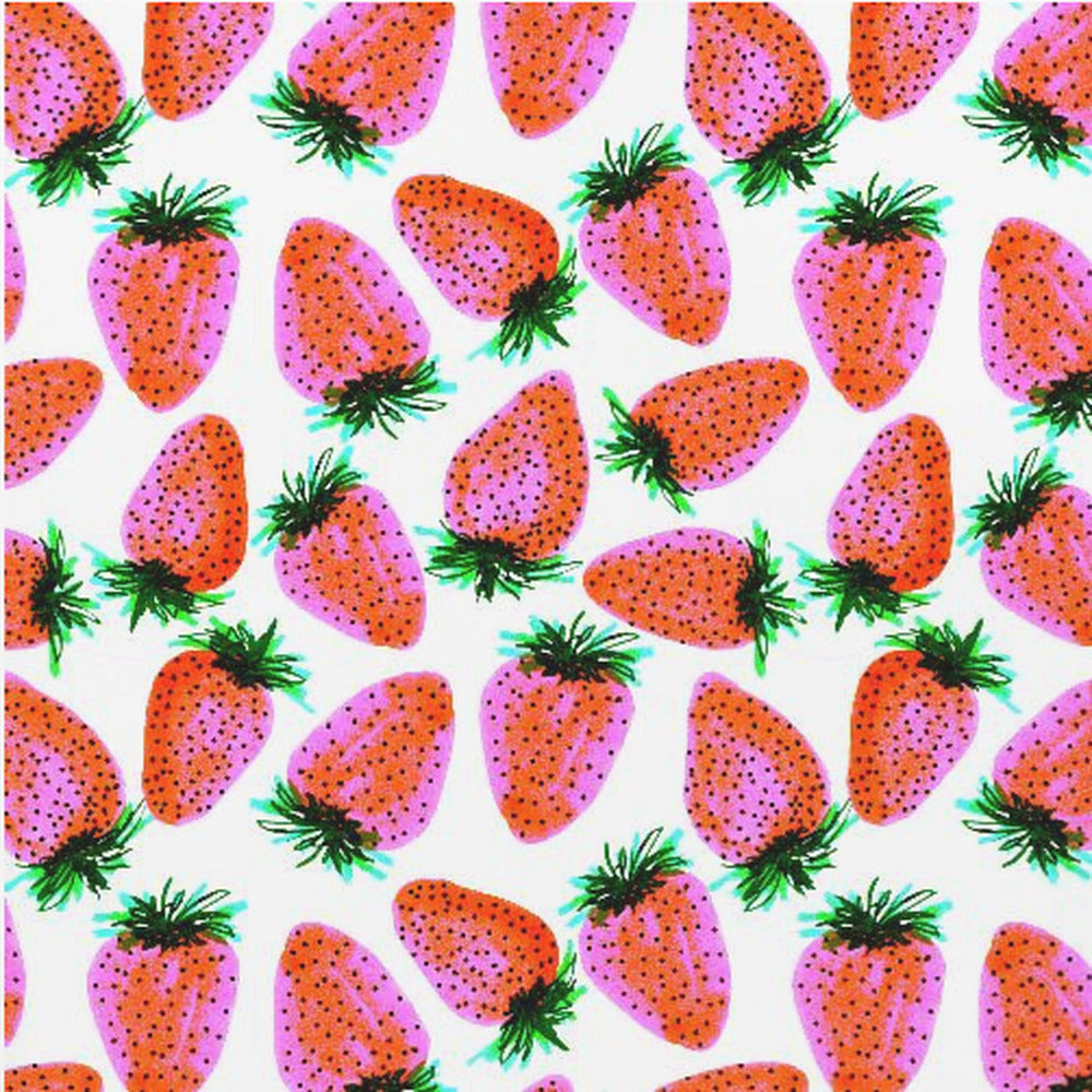 Lavendelrote Erdbeeren Früchte | Poster - Kunstdruck