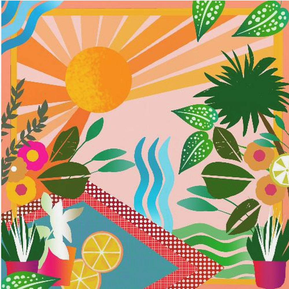 Tropisk hygge | Poster