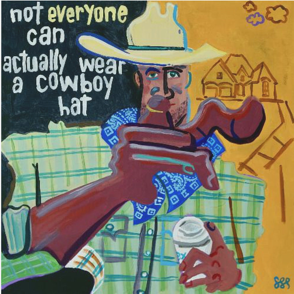 Inte alla kan faktiskt bära en cowboyhatt | Canvas